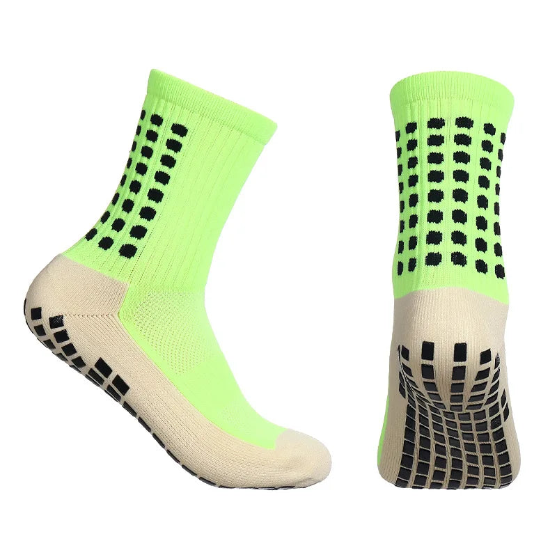 Calcetines Fútbol Antideslizantes con Suela de Silicona