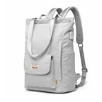 Korean Style Women's Backpack with USB Port