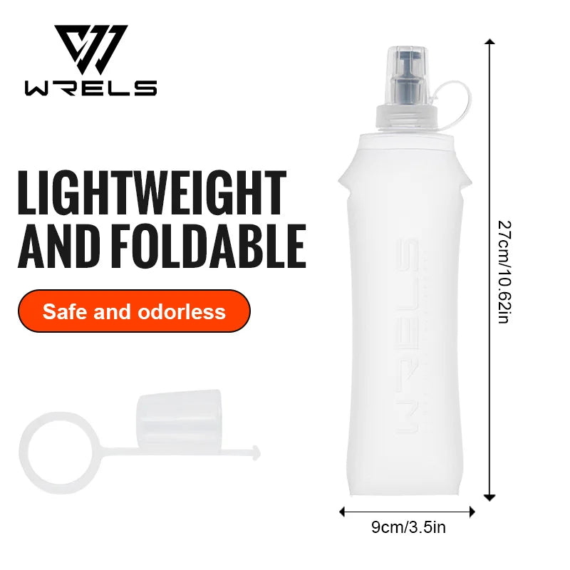 Botella de Agua Blanda Plegable TPU Para Deportes