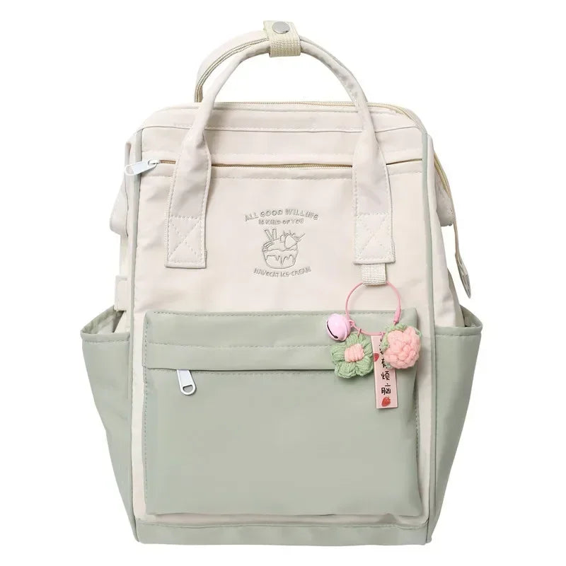 Mochila Kawaii Estilo Japonés Impermeable Juveniles Escolar Multiuso