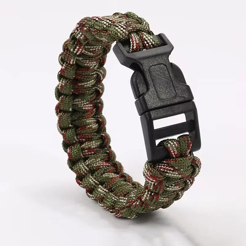 Pulsera de Supervivencia Paracord 7 Núcleos 23cm