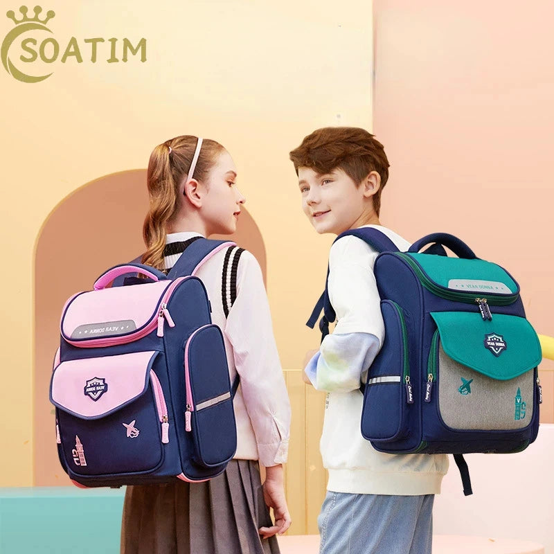 Mochila Infantil Ortopédica de Nylon Util Para Primaria