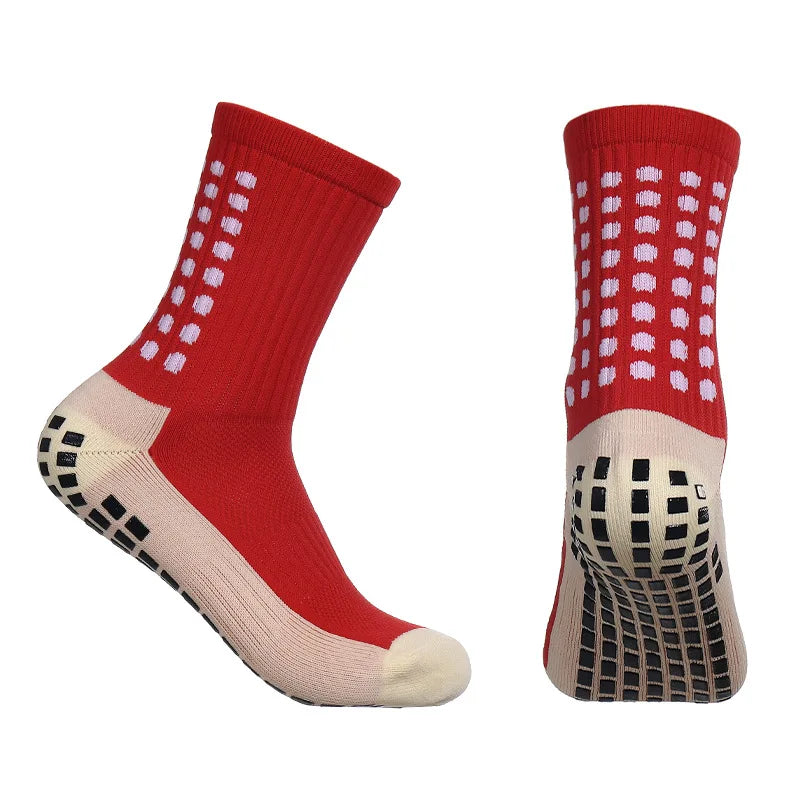 Calcetines Fútbol Antideslizantes con Suela de Silicona
