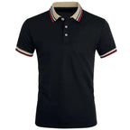 Polo décontracté homme coton respirant manches courtes