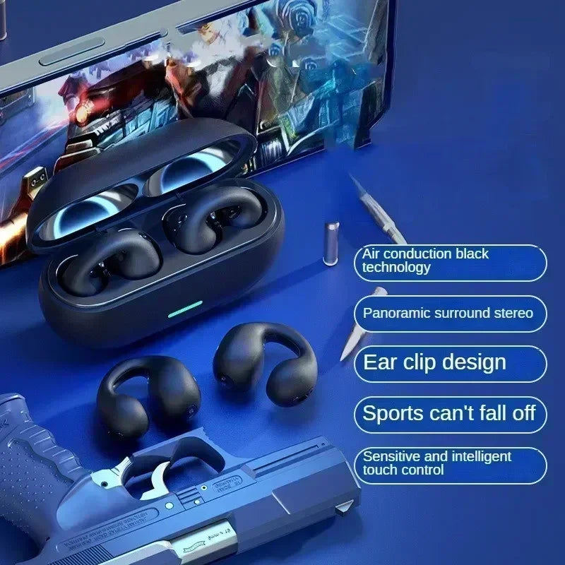 Audífonos T75 Conducción Ósea Bluetooth 5.3 – Deportivos