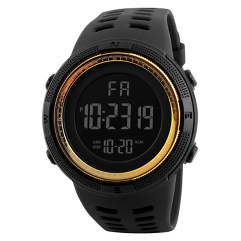 Multifunctional Men's Youth Military Sport LED Watch