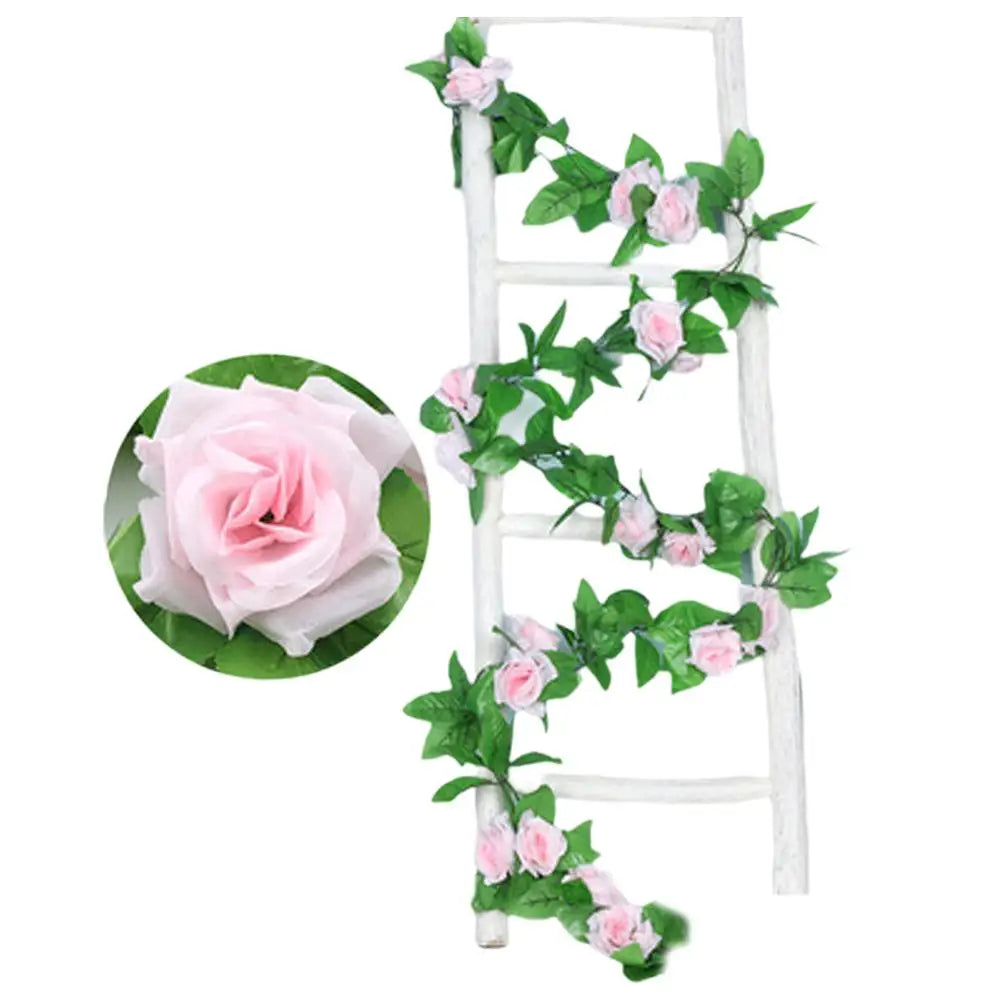 Guirnalda de Rosas Artificiales 230cm Decoración Bodas