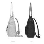 Korean Style Women's Backpack with USB Port