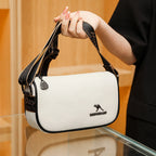 Petit Sac Messager en Cuir pour Femme Design Élégant