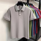 Polo 100% Algodón para Hombre Manga Corta Transpirable