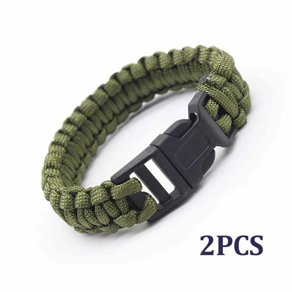 Pulsera de Supervivencia Paracord 7 Núcleos 23cm