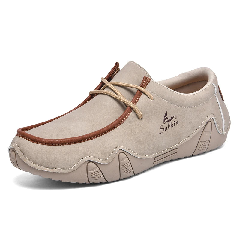 Tenis Mujer Cuero Artesanal Casual Plataforma Mocasines