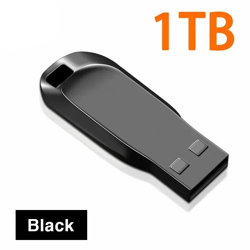 Flash Drive 2TB USB 3.0 Mini Metal de Alta Velocidad