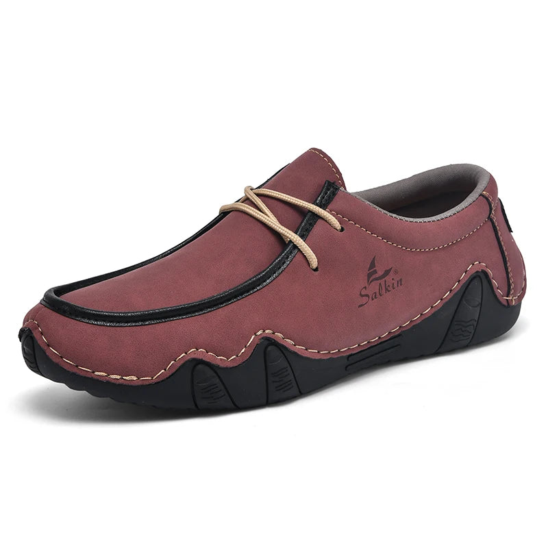 Tenis Mujer Cuero Artesanal Casual Plataforma Mocasines