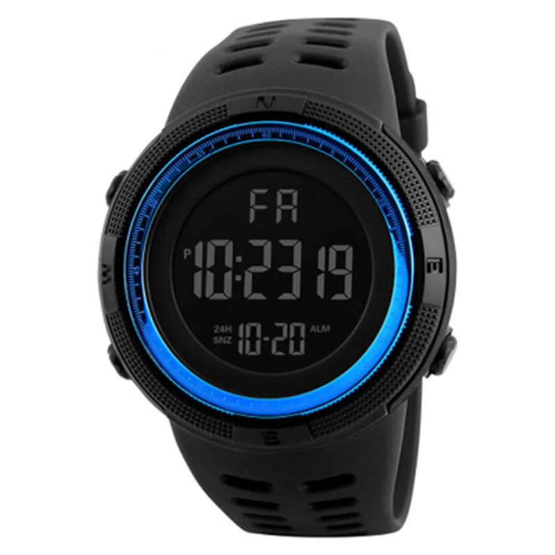 Multifunctional Men's Youth Military Sport LED Watch