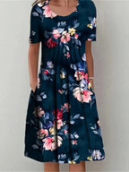 Robe Femme Grande Taille Chic Décontractée Ample