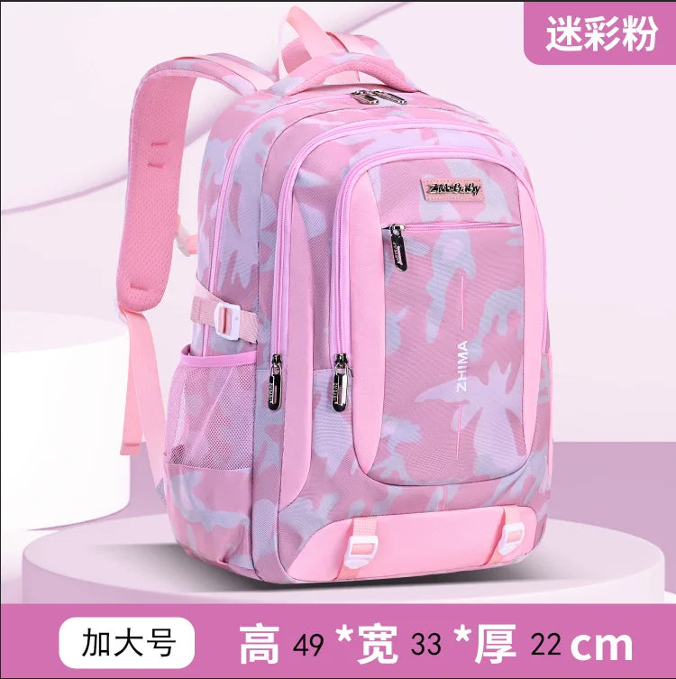 Mochila Escolar Juvenil Escolar con Depósito Para Laptop