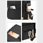 Sac à Dos Grande Capacité Ordinateur Portable Affaires Bretelles Réglables