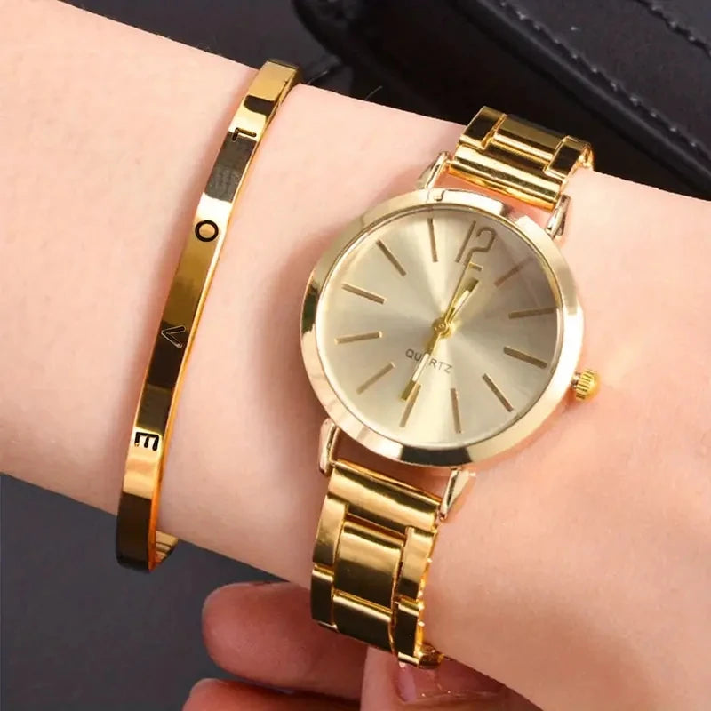 Reloj de Lujo Elegante con Diamantes para Mujer
