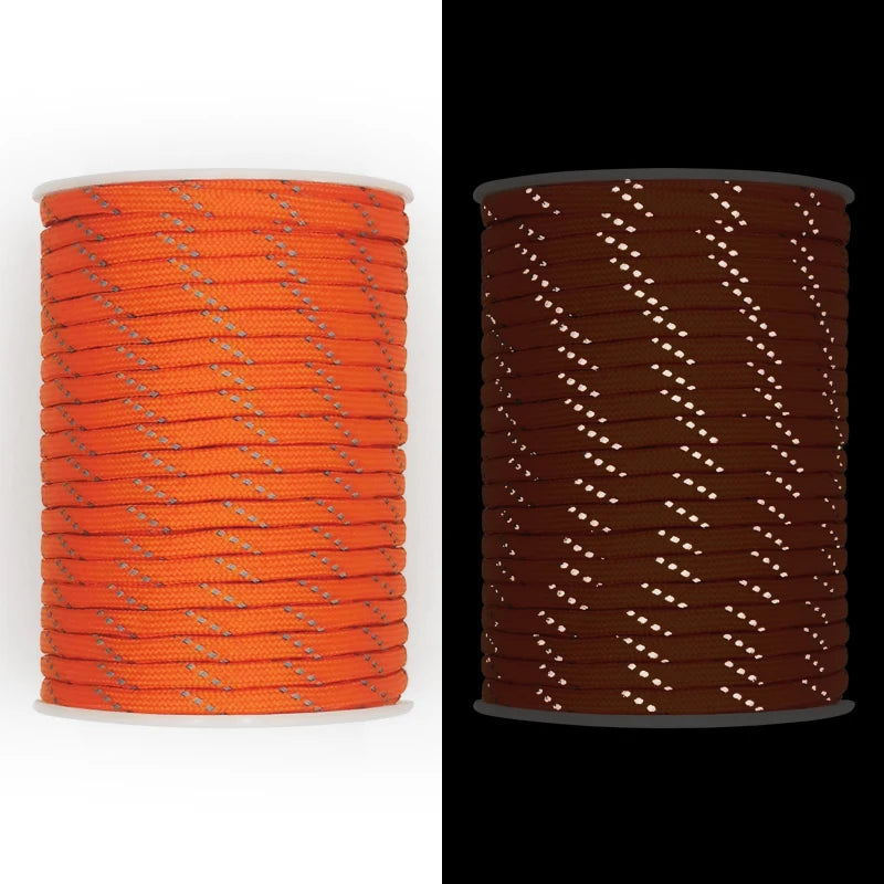 Cuerda Paracord Reflectante 7 Núcleos 550 de 30m – 4mm