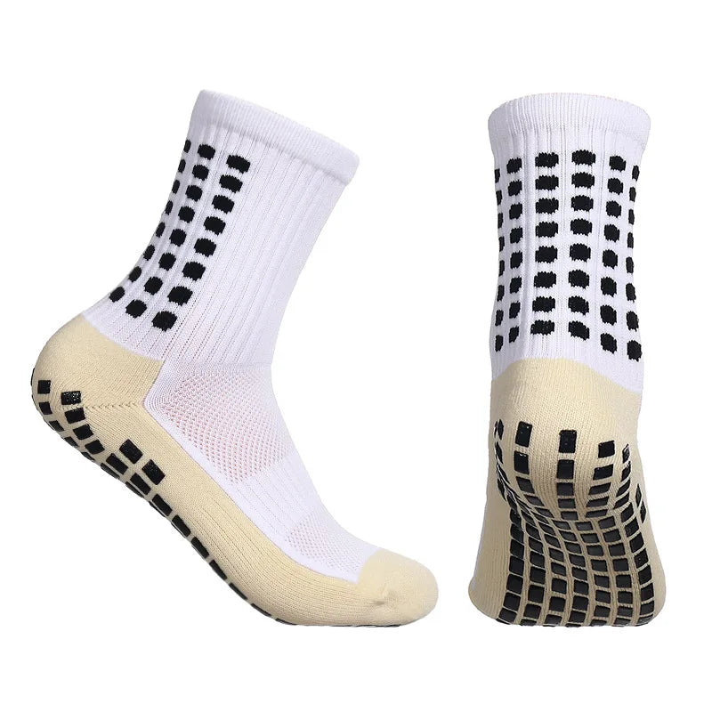 Calcetines Fútbol Antideslizantes con Suela de Silicona