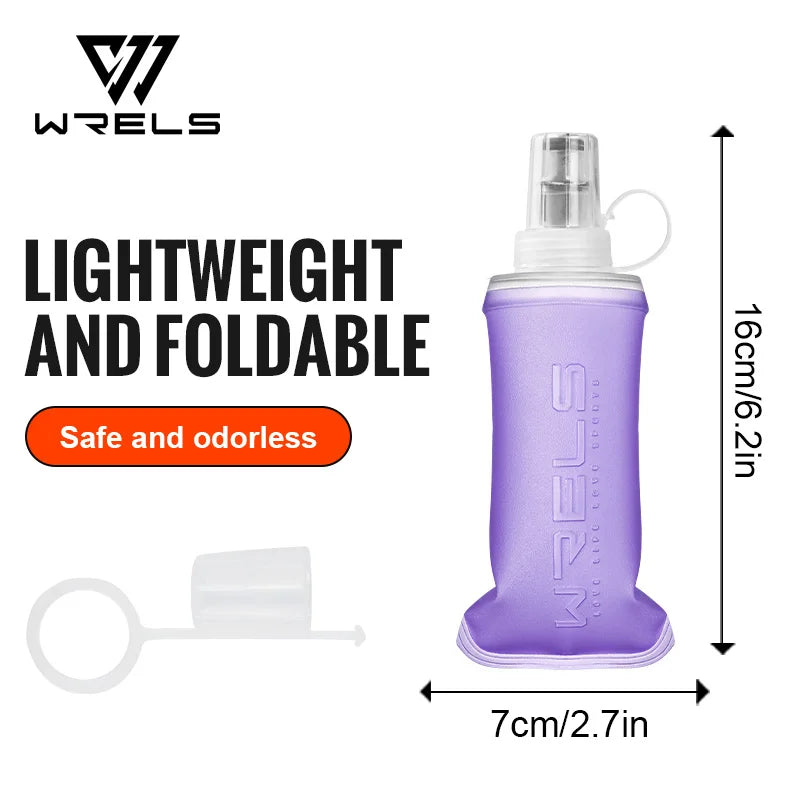 Botella de Agua Blanda Plegable TPU Para Deportes