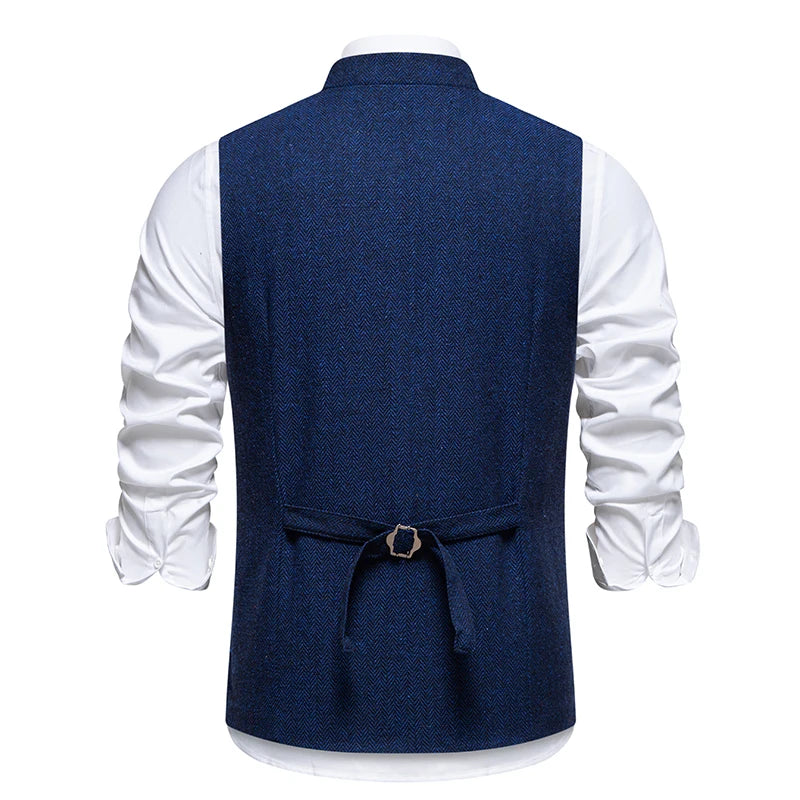 Chaleco Vintage para Hombre Eventos Formales