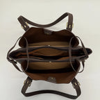 Sac fourre-tout en daim pour femme Rétro Minimaliste
