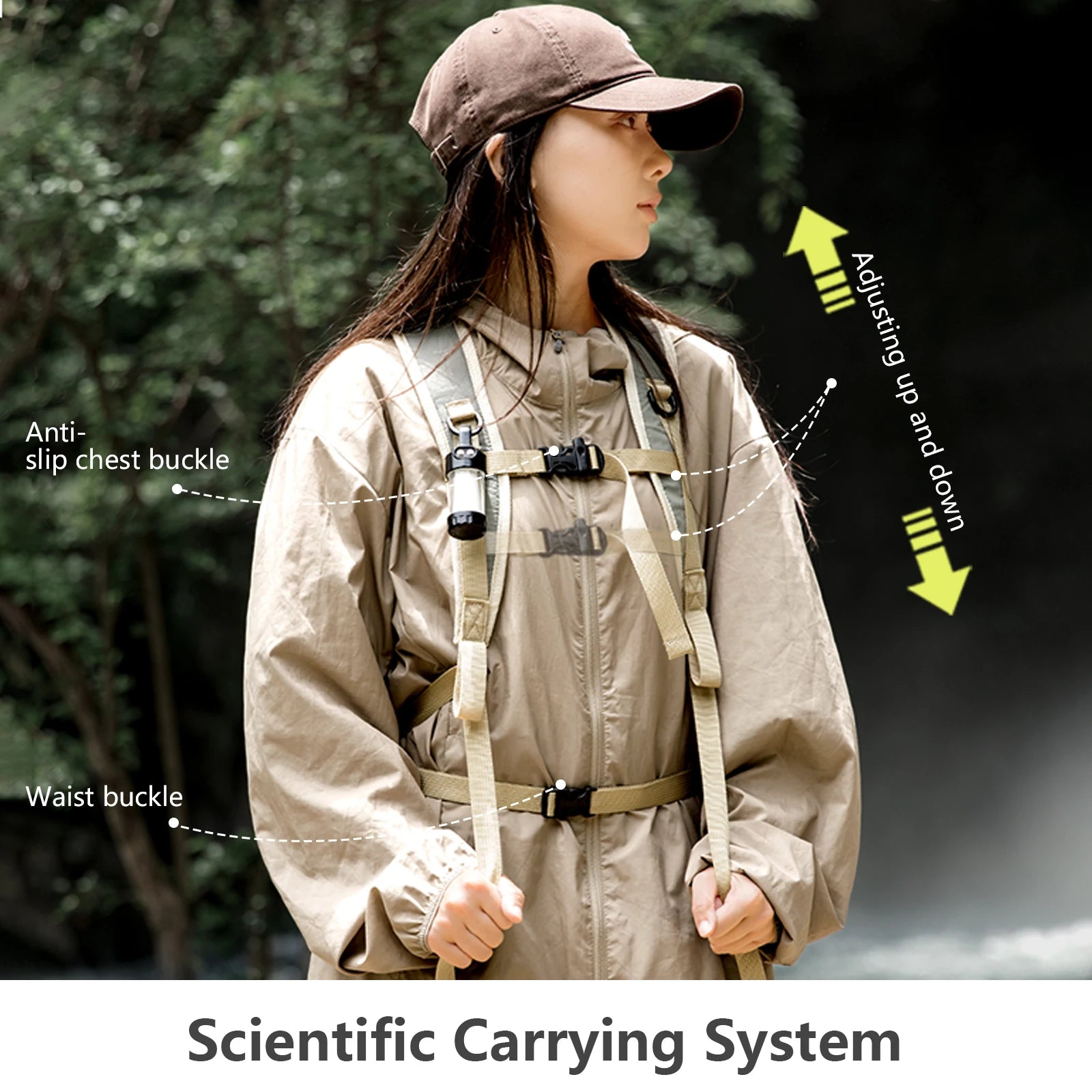 Mochila Nylon Ultra Liviana Hombre /Mujer