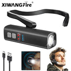 Linterna Frontal LED 1000 Lúmenes con Sensor de Movimiento