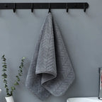 Serviette de Bain en Velours Corail Douce et à Séchage Rapide