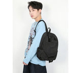 Mini sac à dos Oxford pour homme couleur unie imperméable
