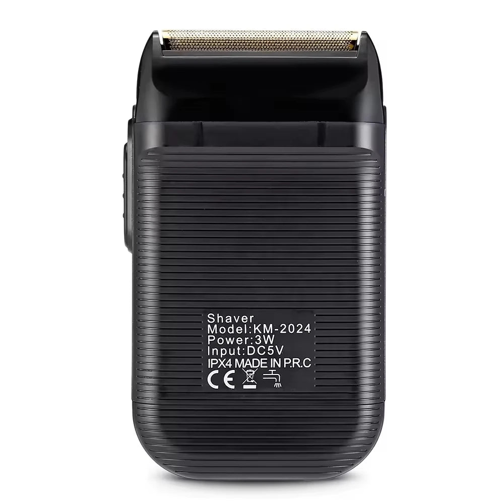 Afeitadora Eléctrica Kemei KM-2024 Recargable USB Barba