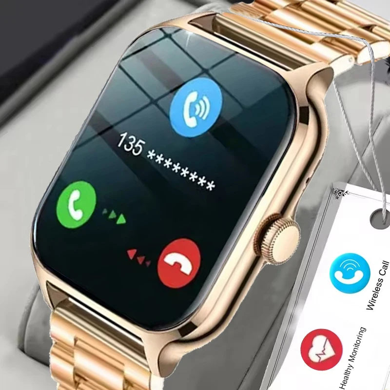Smartwatch Hombre Mujer Pantalla Táctil Frecuencia Cardíaca