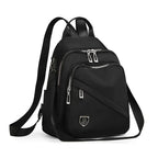 Sac à dos décontracté femme noir sac tendance
