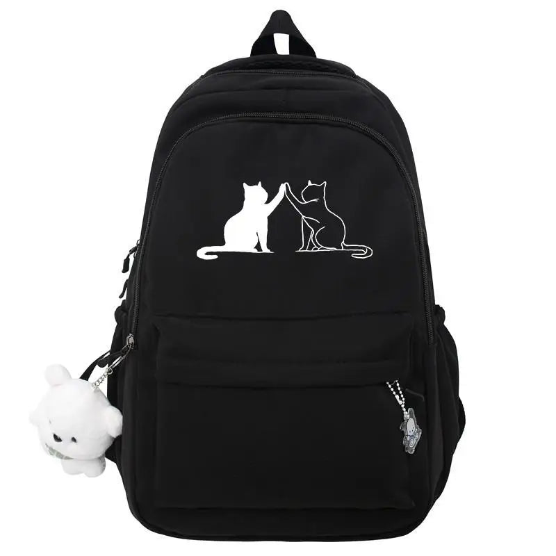 Mochila Diseño de Gato Impermeable