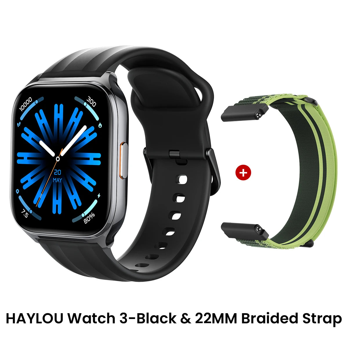 HAYLOU Watch 3 Voice Calling Smartwatch 1.85'' AMOLED Screen