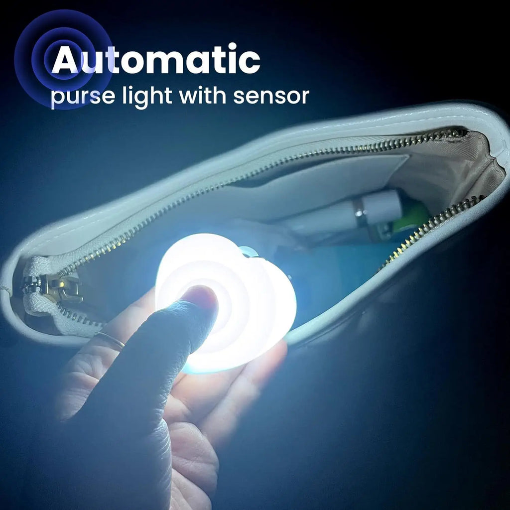 Lámpara LED Táctil para Bolso con Luz Ambiental
