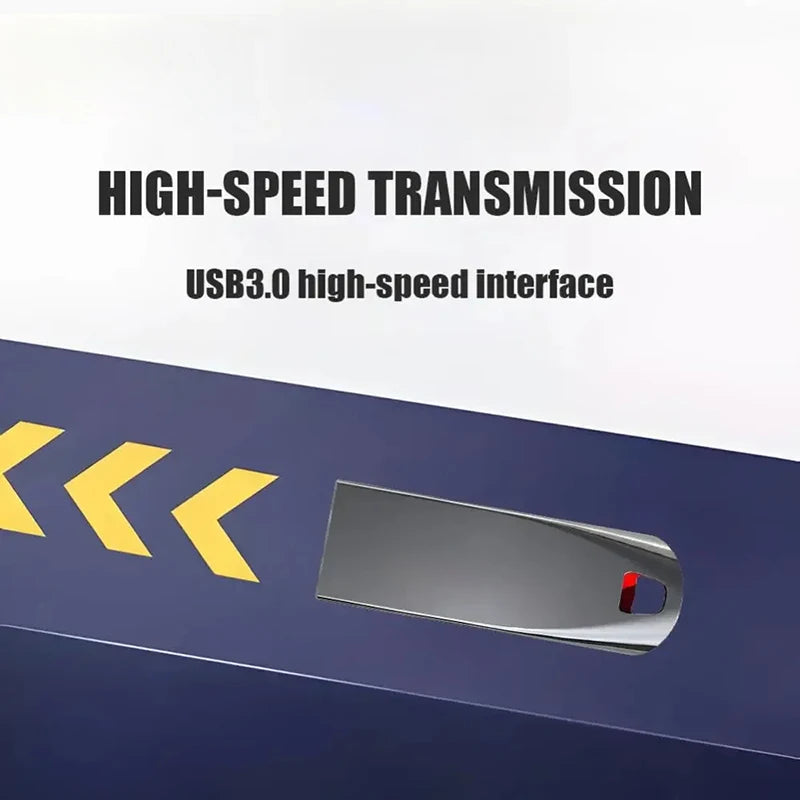 USB 3.0 Metal Waterproof Portable Flash Drive 512GB 1TB 2TB