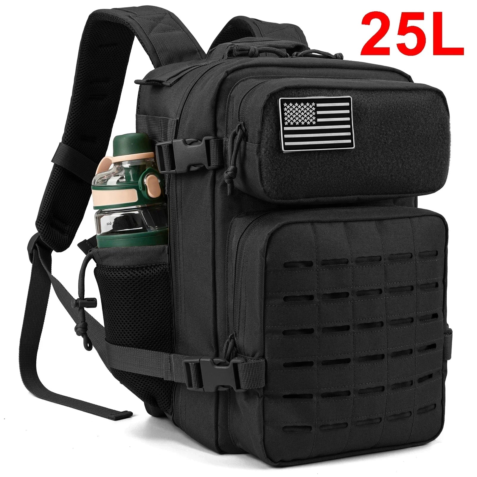 Mochila Táctica 25L MOLLE Outdoor Camping Senderismo
