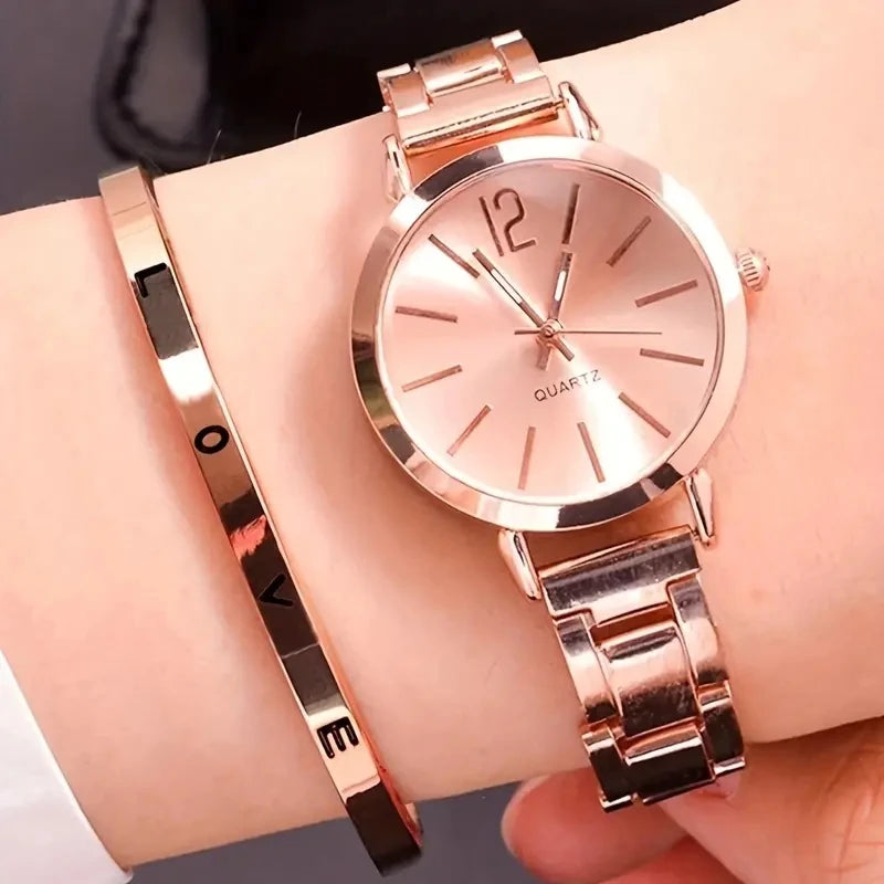 Reloj de Lujo Elegante con Diamantes para Mujer