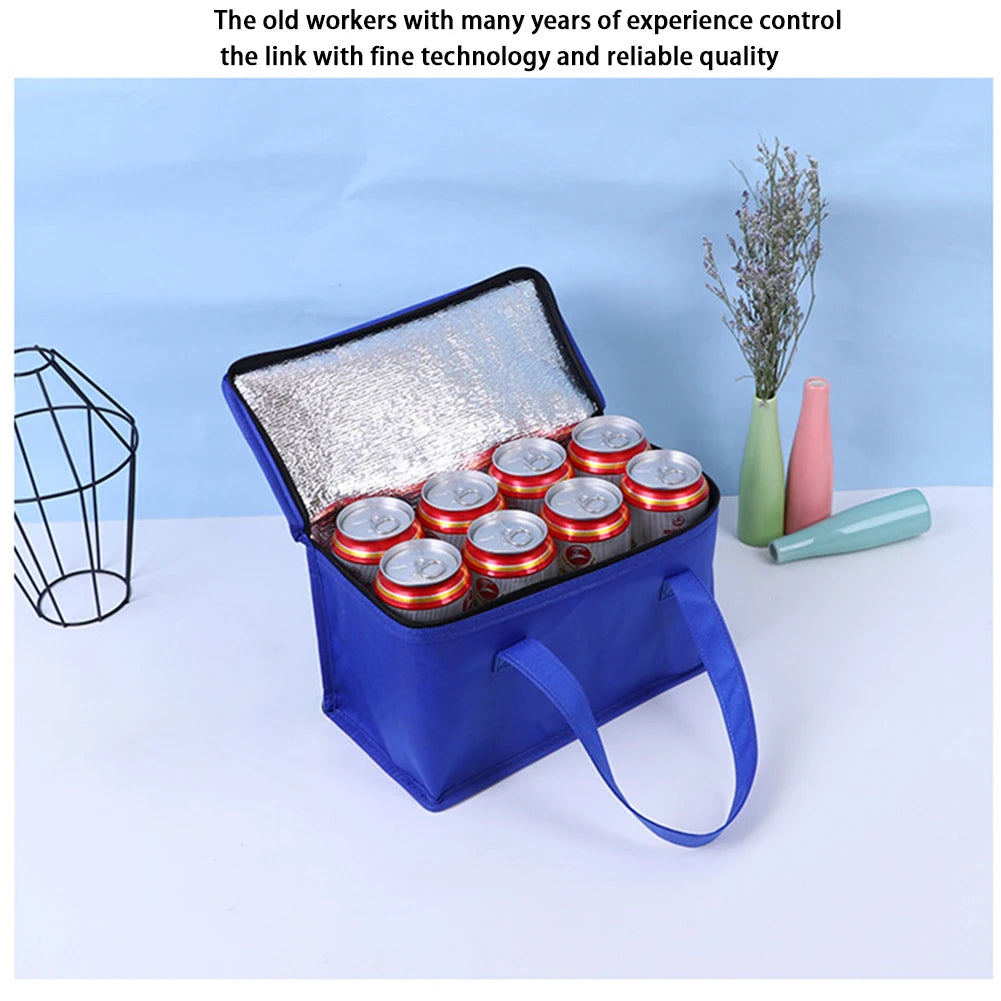 Bolsa Térmica Aislante Portátil – Impermeable Almuerzo Picnic y Camping