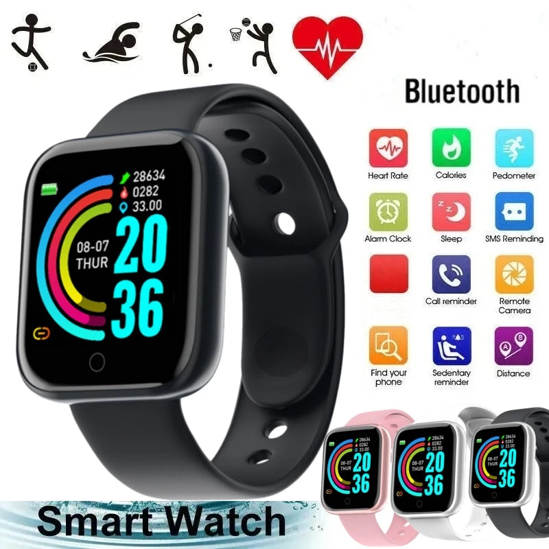 Reloj Inteligente Y68 para Hombre y Mujer