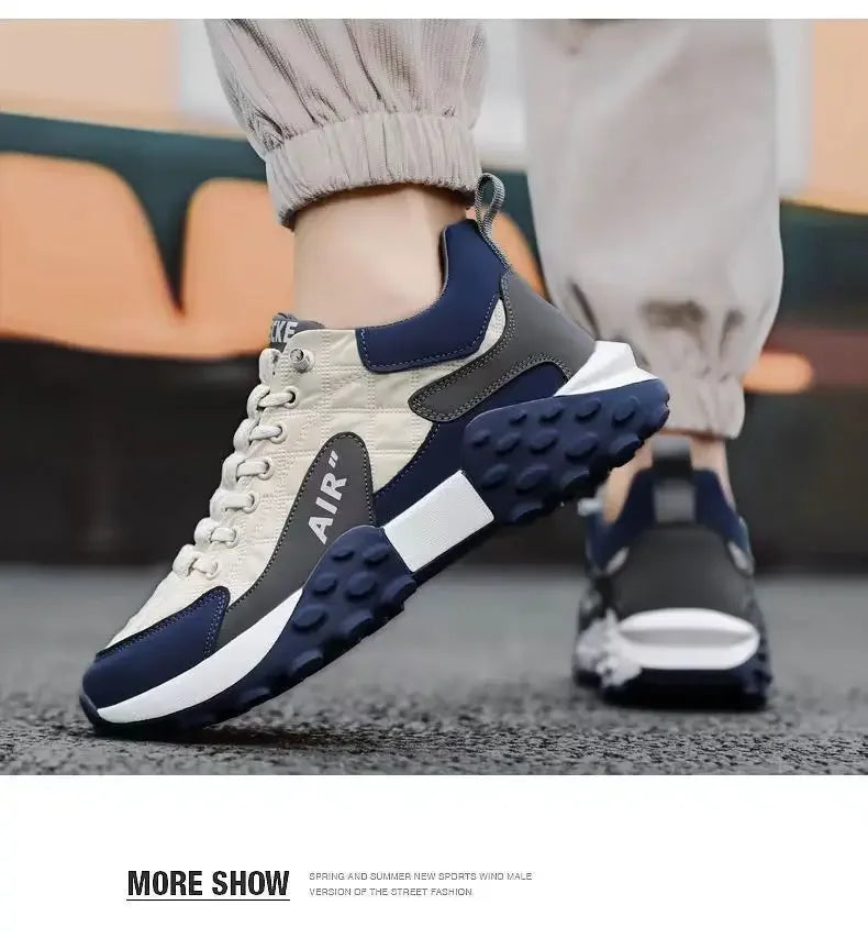 Men's Non-Slip Chunky Sole Trainers