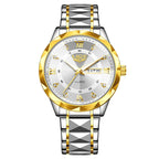 Montre Homme LIGE Quartz Acier Inoxydable Lumineuse Étanche