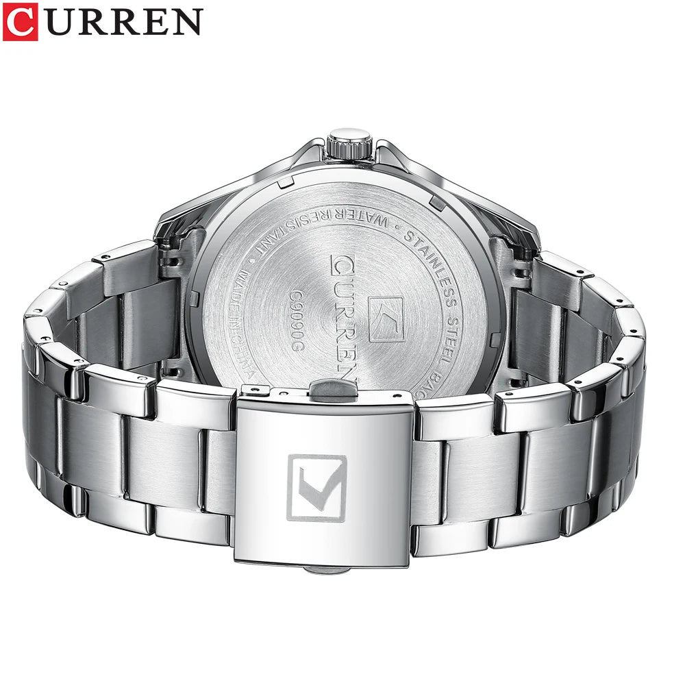 Reloj Hombre Moda Acero Inoxidable Calendario/ Negocios