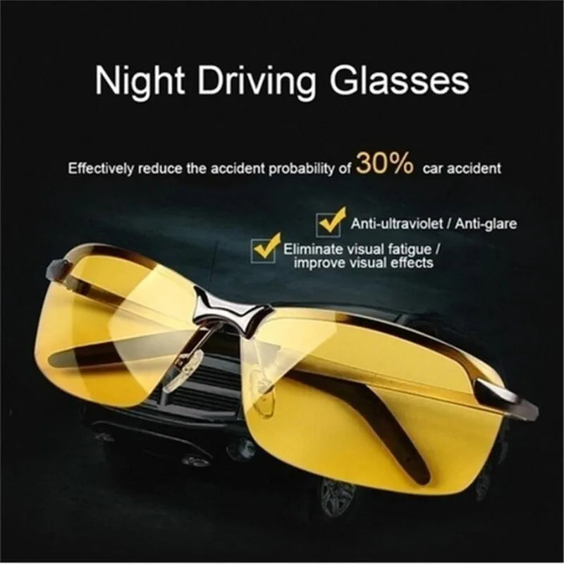 Polarized Night/Day Vision Glasses for Men