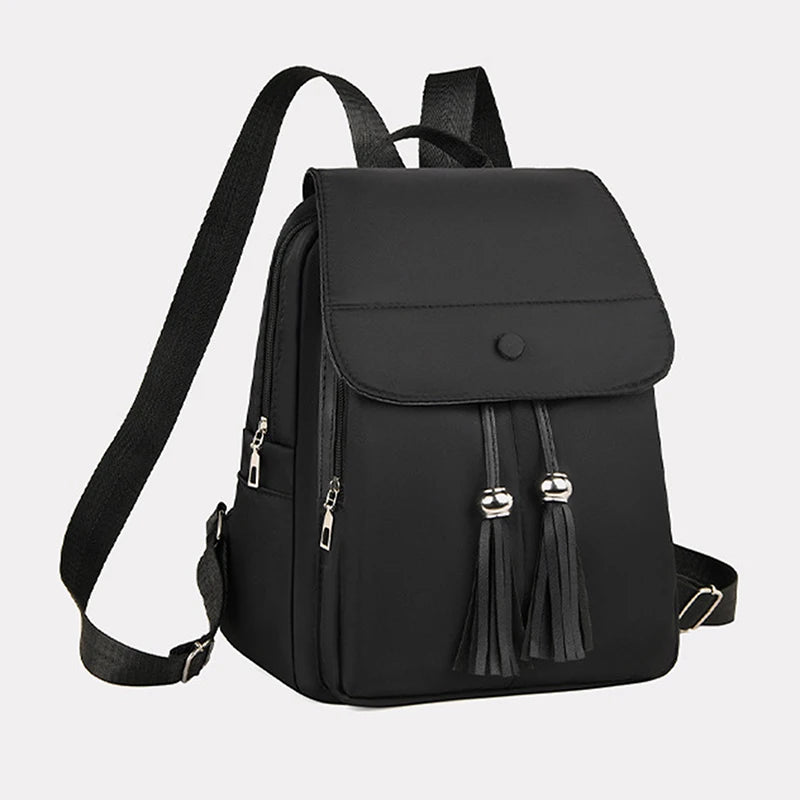 Mochila de Cuero Vintage Mujer Estilo Clásico