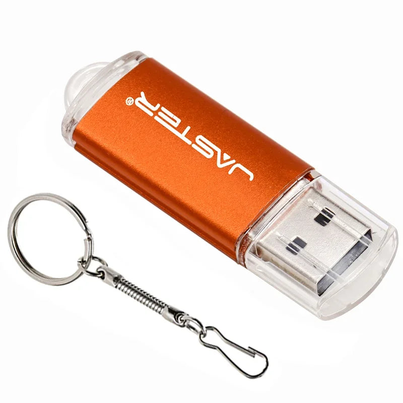 Memoria USB JASTER desde 16GB a 128GB con Llavero Gratis