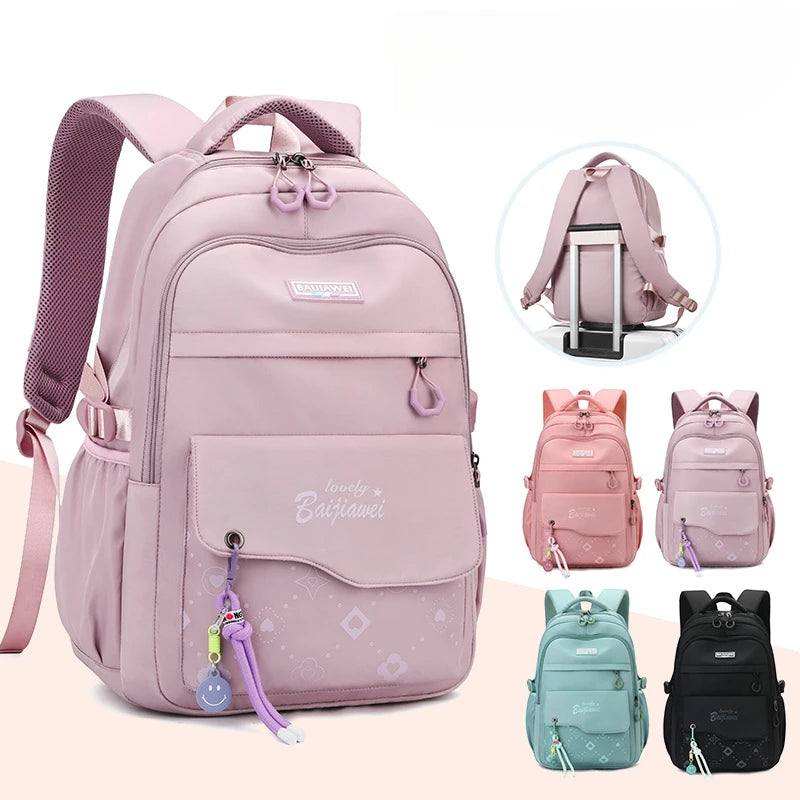 Mochila Escolar Juvenil Estilo Japonés Secundaria y Preparatoria